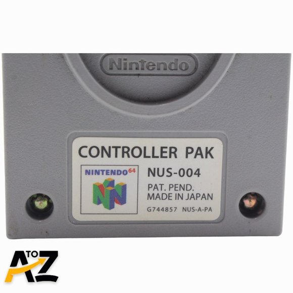 Official Nintendo N64 Controller Pak Memory Card NUS-004 Made in Japan - Picture 10 of 10